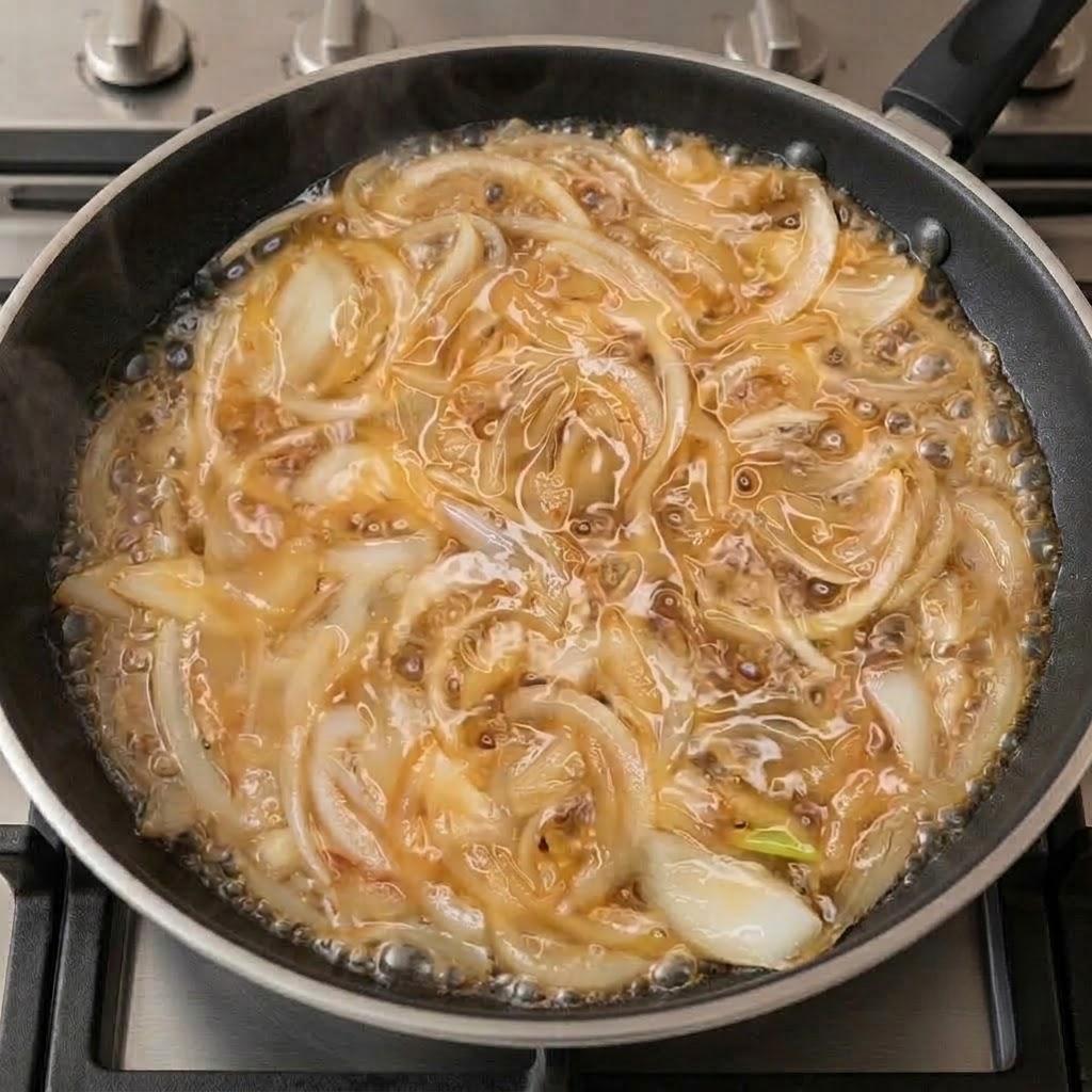 Simmer the sauce for 2 to 3 minutes