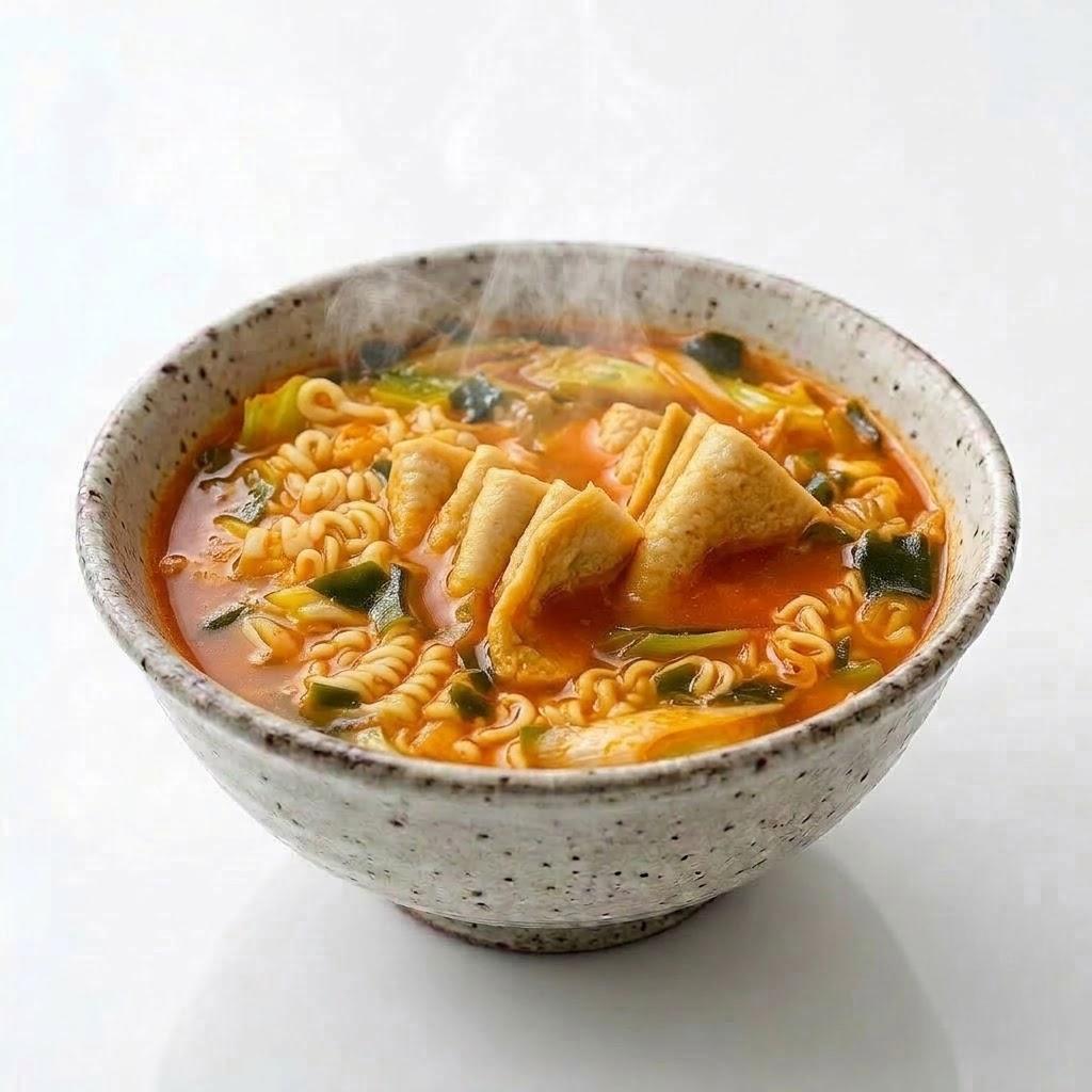 おでん串を入れて4分後、器に美味しそうに盛り付ける